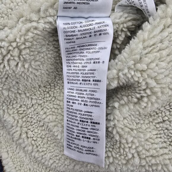 Levis Original Classic Sherpa Trucker Jacket  Women's Size Medium Blue Denim EUC - Picture 5 of 11